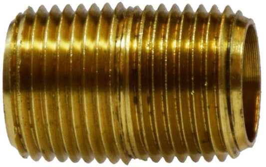 Midland Industries Brass Male Threaded Nipple / Connector