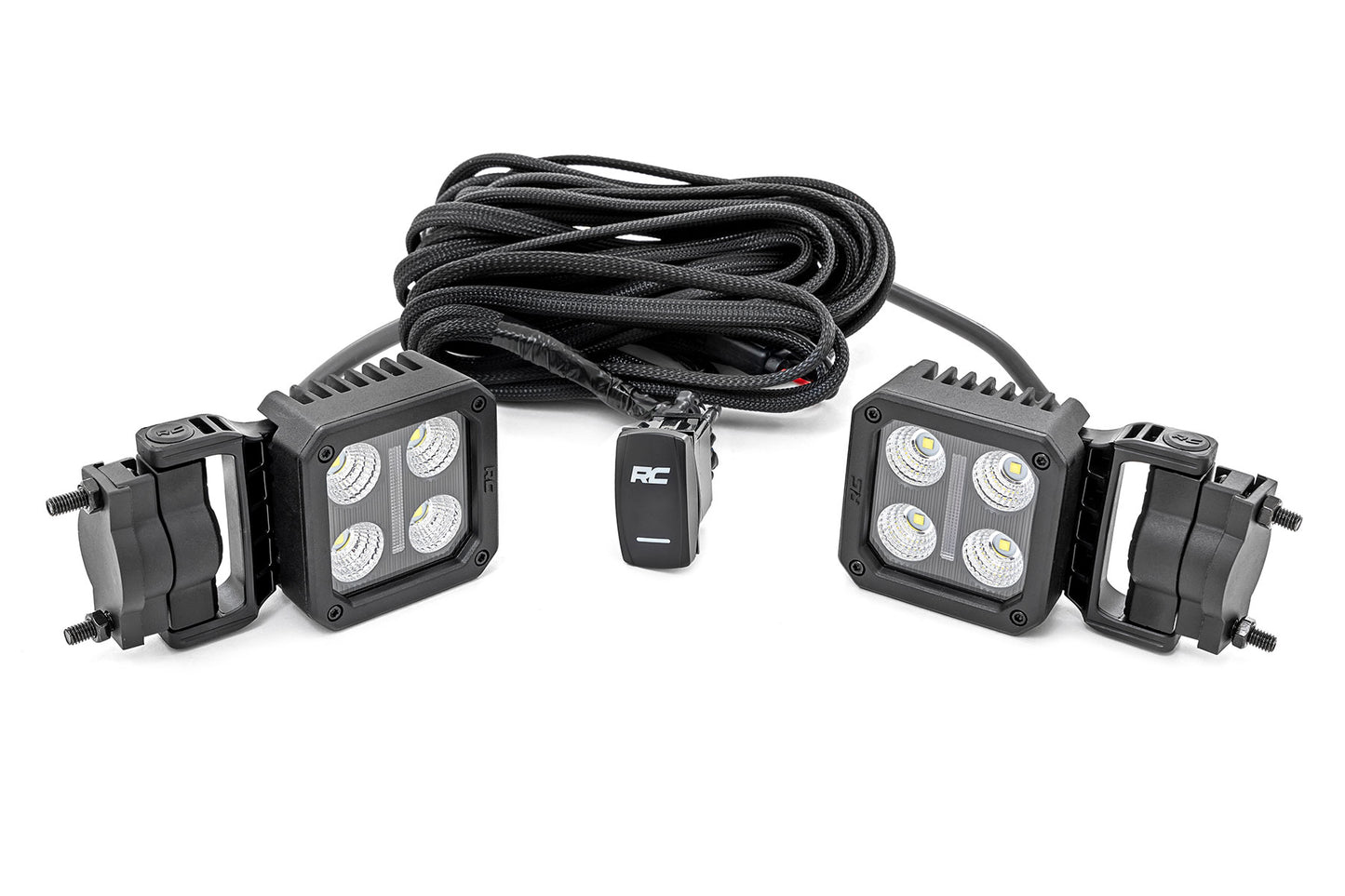 Rough Country 2 inch Black Series swivel mount LED lights