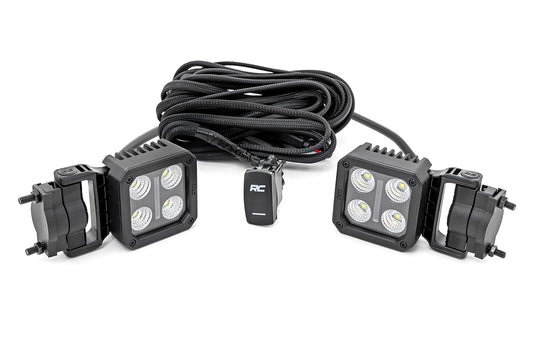 Rough Country 2 inch Black Series swivel mount LED lights