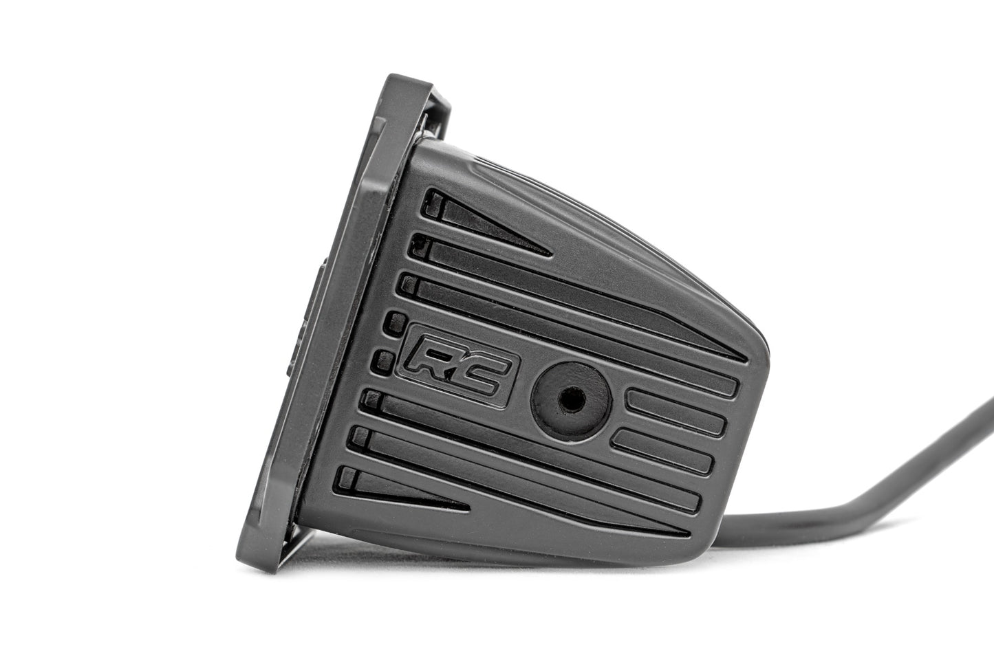 Rough Country 2 Inch LED Light Pods - flush mount side view