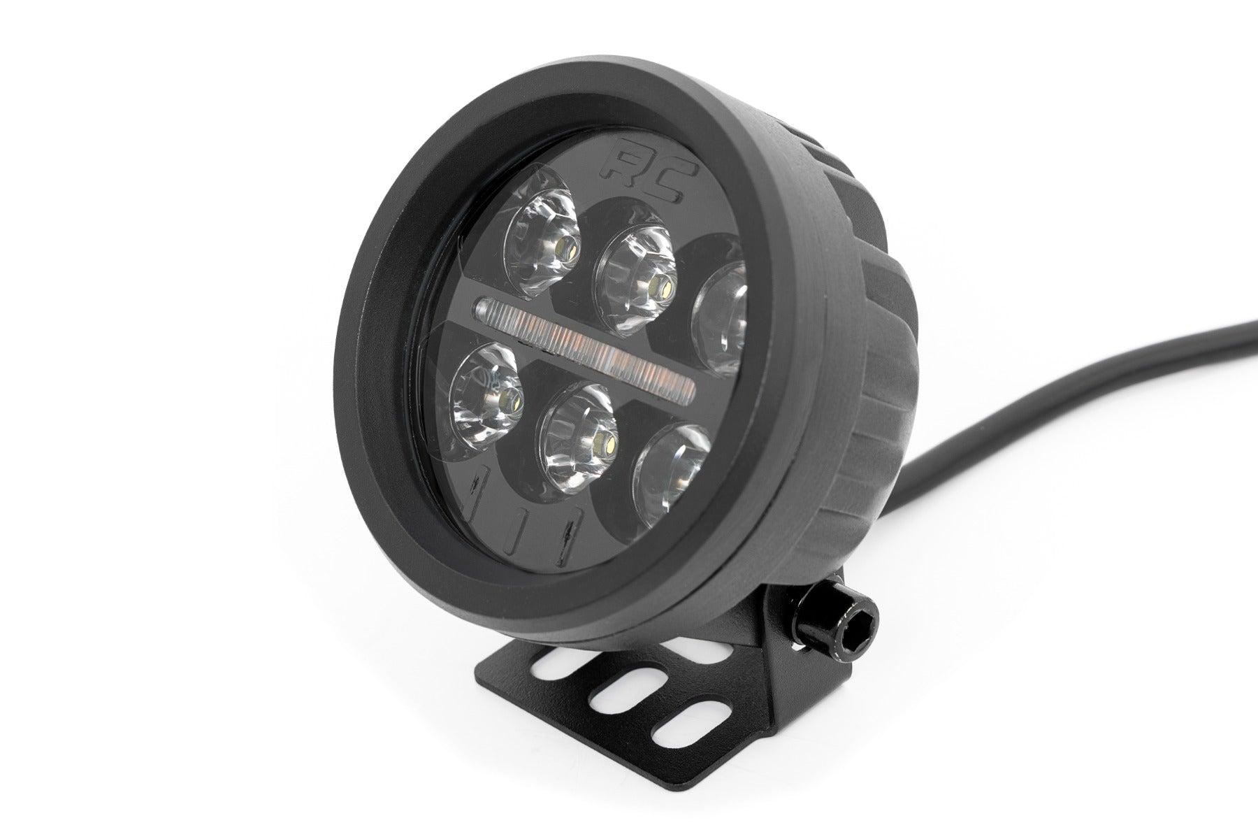 Rough Country 3.5 inch Round LED light DRL detail