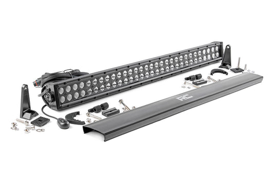 Rough Country 30 Inch Black Series Dual Row LED Light Bar Straight - main view