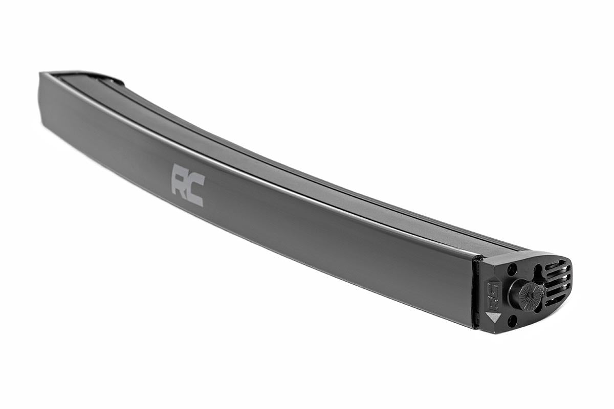 Rough Country 30 Inch Curved Single Row LED Light Bar - curve detail