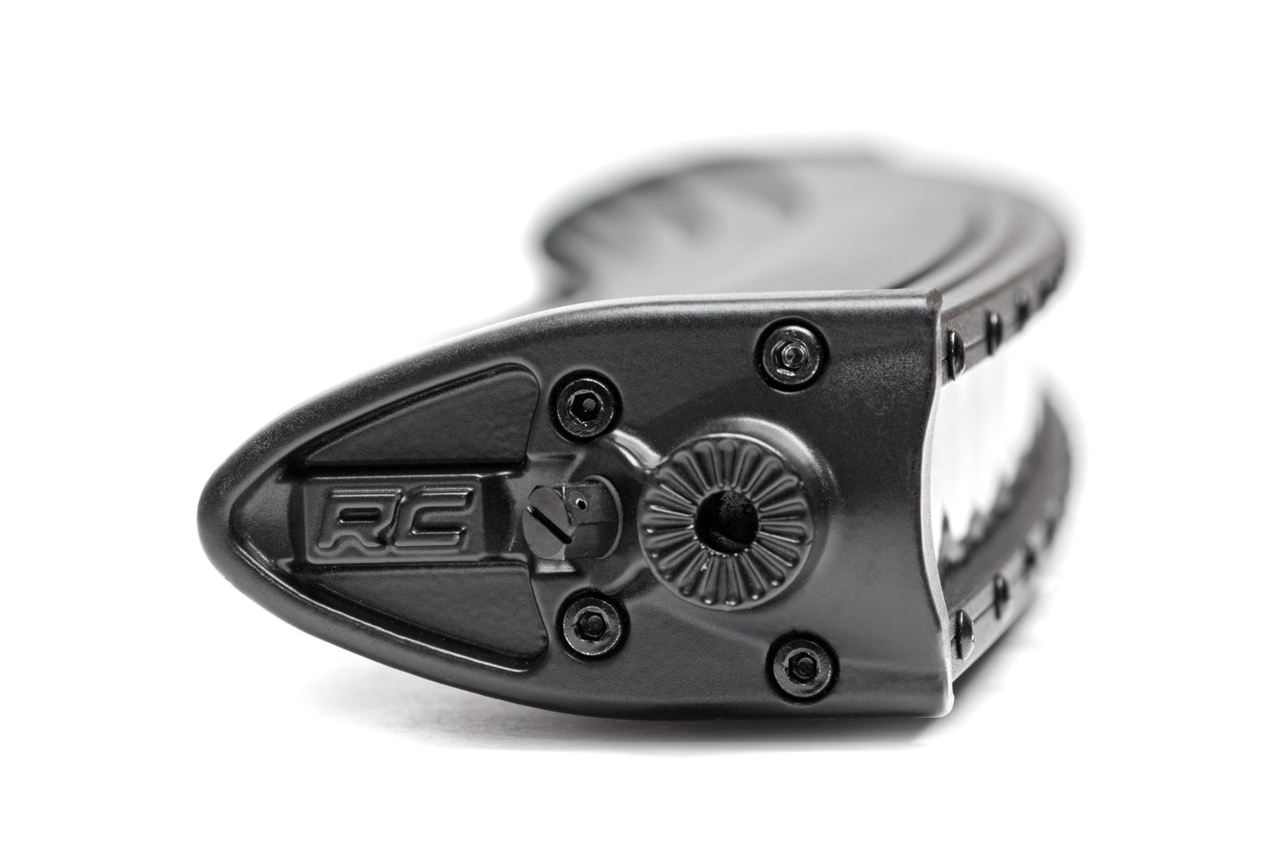 Rough Country 30 Inch Curved Single Row LED Light Bar - angle view