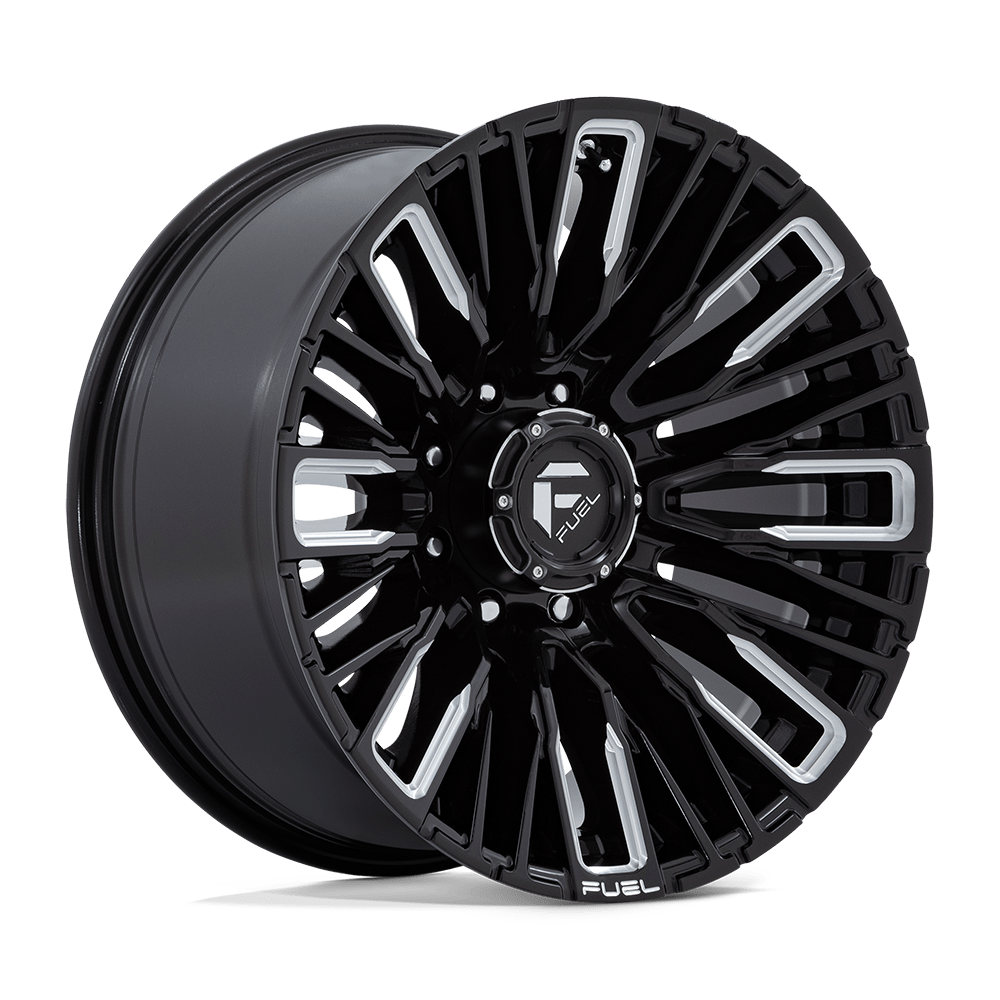 Fuel D849 Rebar Wheel Gloss Black Milled