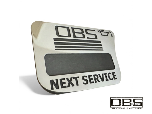 Oil Service Plate - Left to Steering Wheel