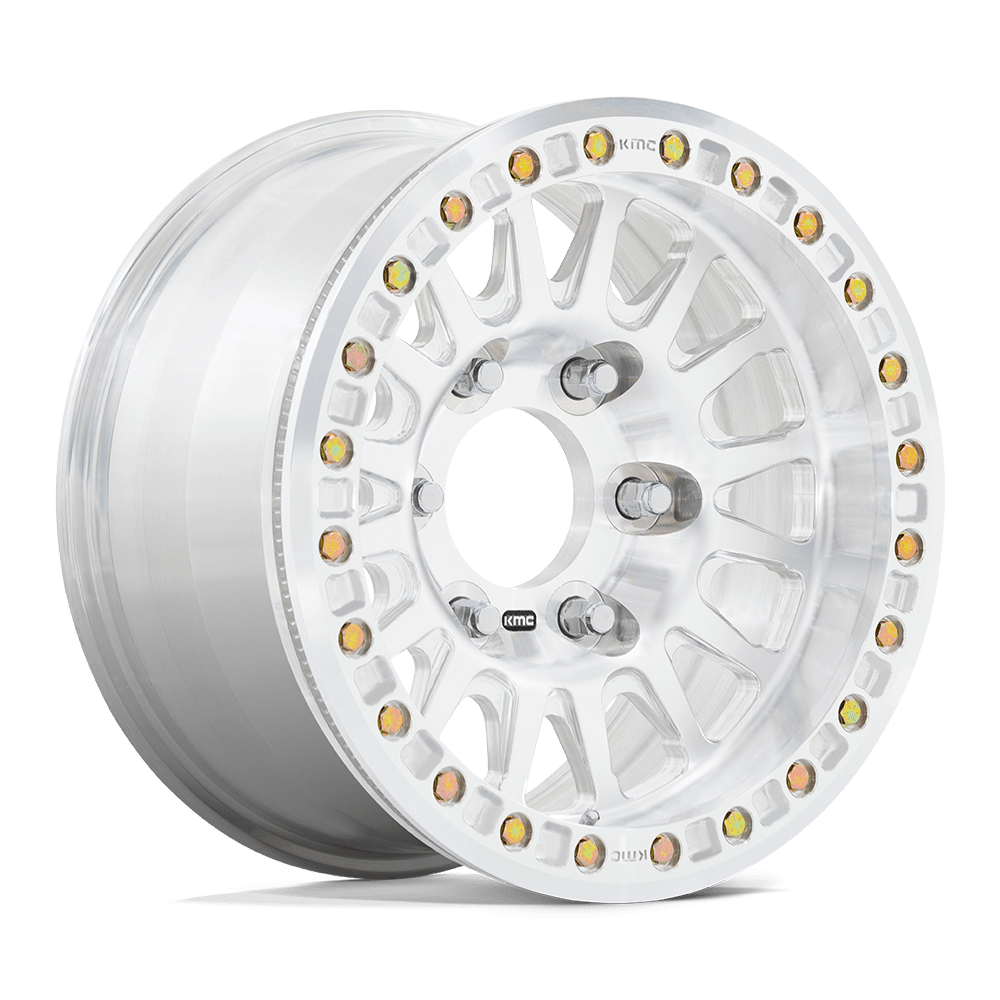 KMC KM445 Impact Forged Beadlock Wheel Raw Machined