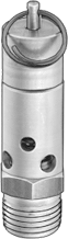 1/8 NPT Blow-off Safety Valve 225 psi