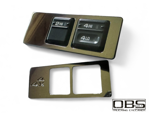 Billet Dashboard Consul Blanking Plate - 4x4