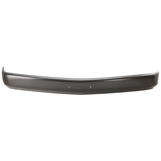 Chevy GMC C/K 1988-1998 painted black front bumper - front view