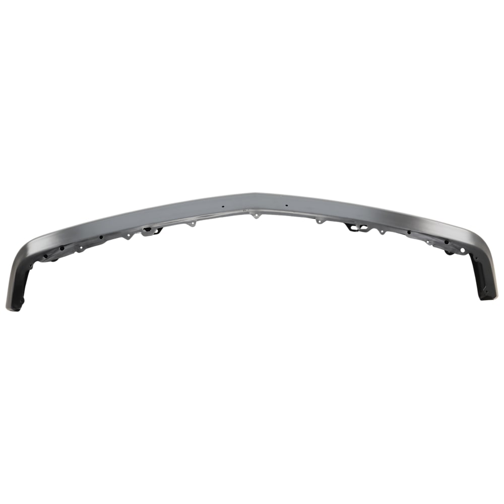 1988-2002 Chevy/GMC C/K Full Size Pickup Front Bumper Face Bar - Painted Black w/ License Plate Holes