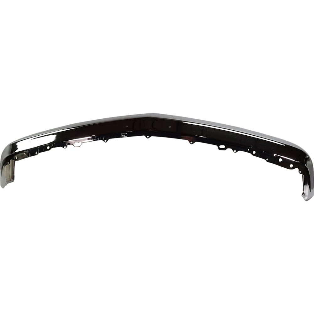 Chevy GMC C/K 1988-1998 chrome front bumper with license plate holes - mounting holes