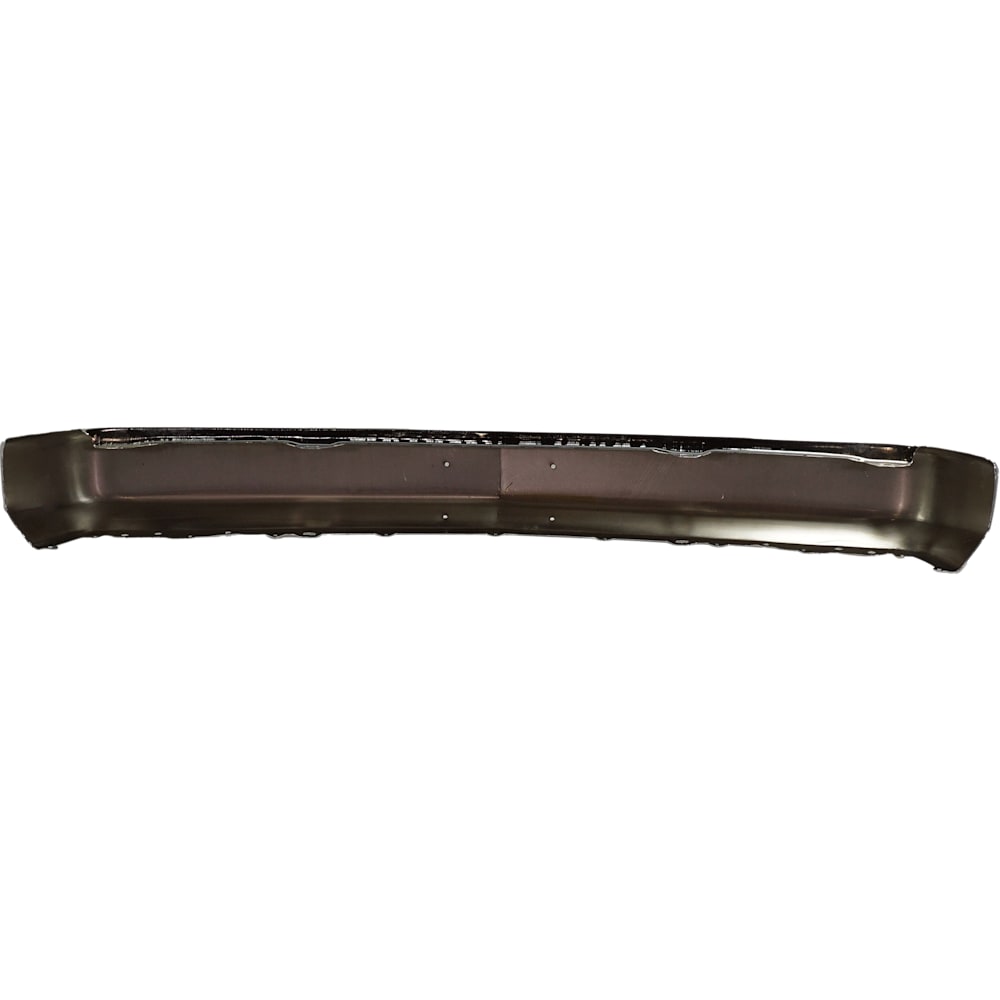 Chevy GMC C/K 1988-1998 chrome front bumper with license plate holes - additional view