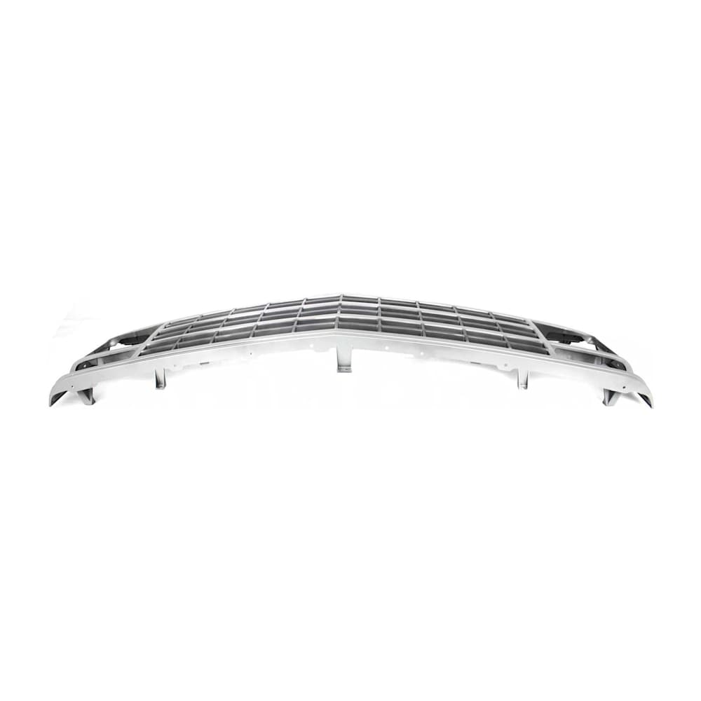 1989-1993 Chevy C/K pickup grille, gray, single headlight, detail view