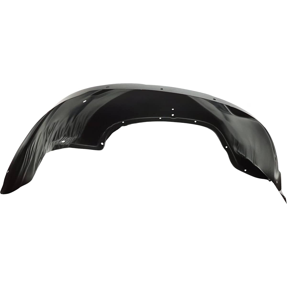 Inner Fender Wheelhouse RH Passenger Side Steel Black