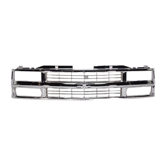 1994-1998 Chevy C/K pickup Suburban grille, chrome cross bar