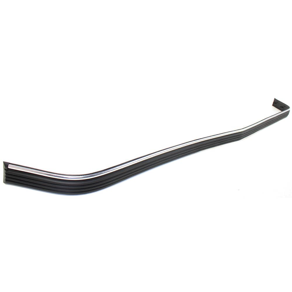 1988-2002 Chevy/GMC C/K Full Size Pickup Front Bumper Molding - Impact Strip, Black/Chrome