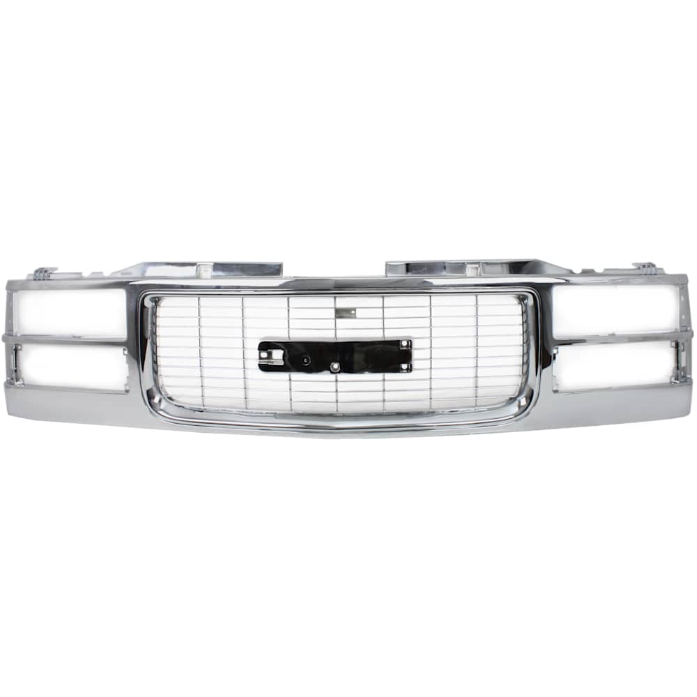 1994-1998 GMC C/K pickup Suburban grille, chrome