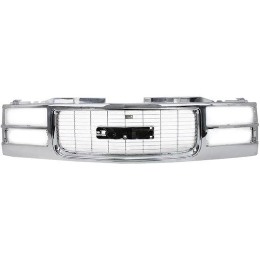 1994-1998 GMC C/K pickup Suburban grille, chrome