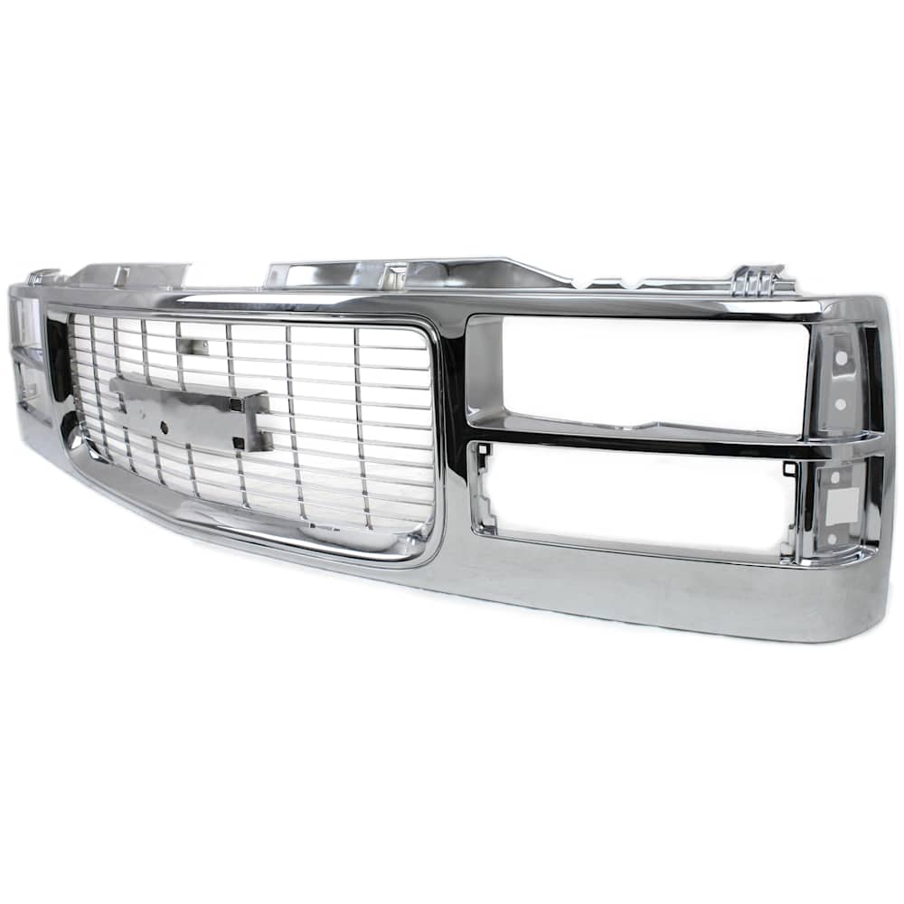 1994-1998 GMC C/K pickup Suburban grille, angle view