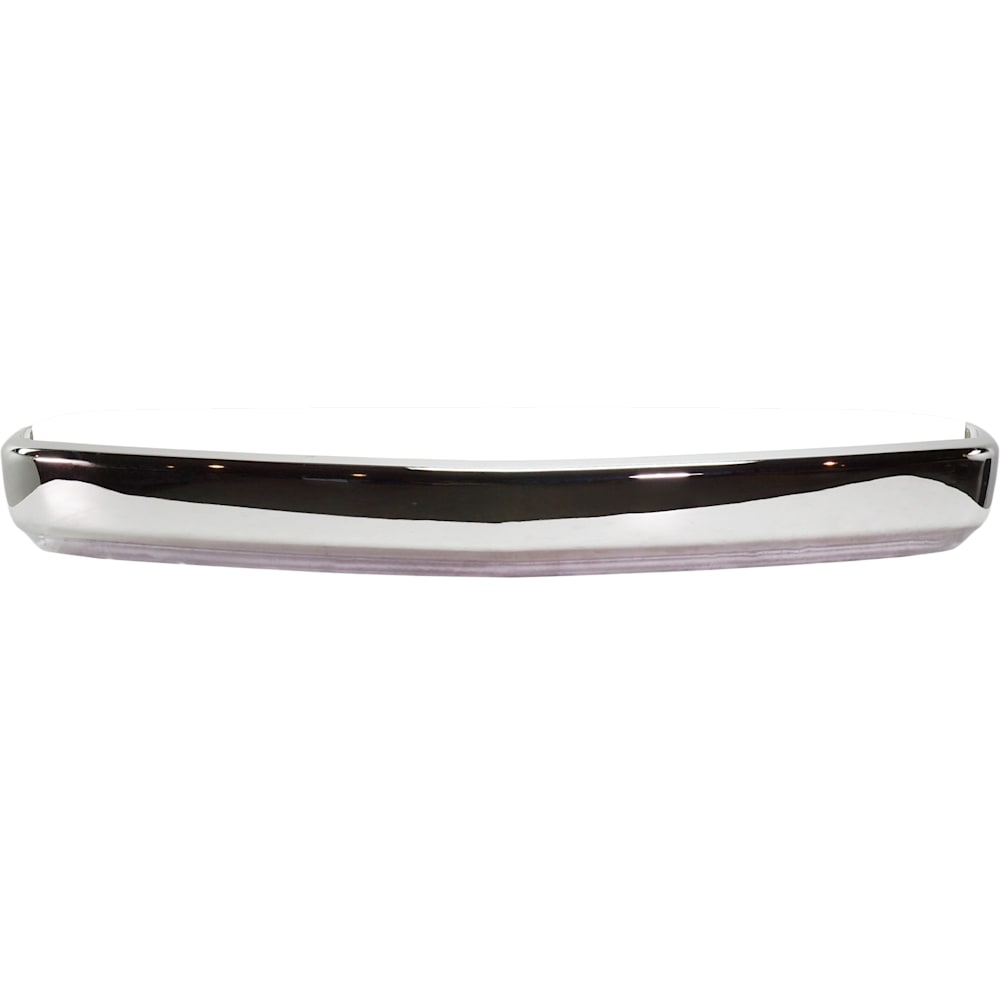 Chevy GMC C/K 1988-1998 smooth chrome front bumper - front view