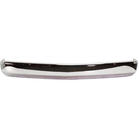 Chevy GMC C/K 1988-1998 smooth chrome front bumper - front view