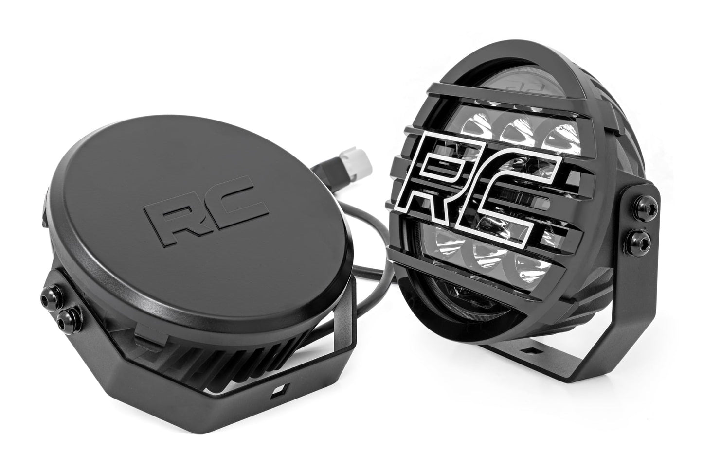 Rough Country 6.5 inch Round LED light DRL detail