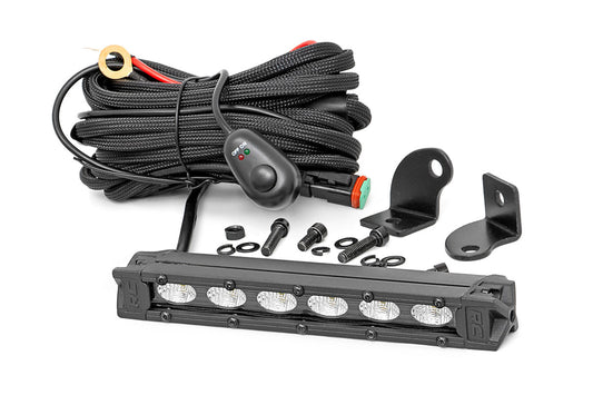 Rough Country 6 inch Black Series Slimline LED light bar
