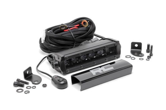 Rough Country 6 inch Black Series single row LED light bar