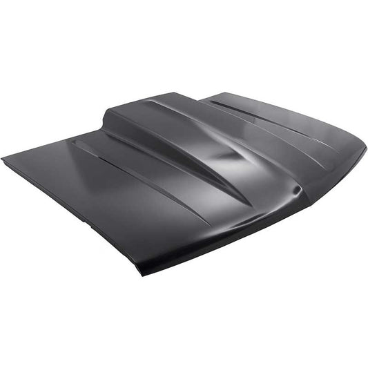 Cowl Induction Hood - 4" Rise, Stamped Steel, EDP Coated, OER (1988-2002 Chevy/GMC Pickup, Blazer, Suburban, Tahoe)