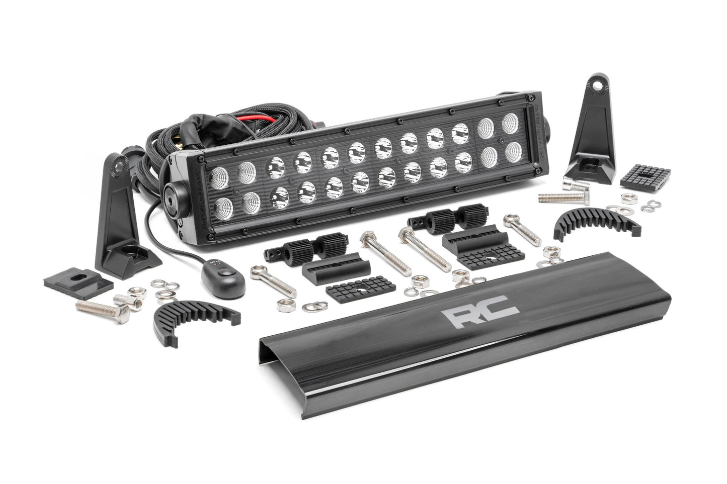 Rough Country 12 Inch Black Series Dual Row LED Light Bar - main view