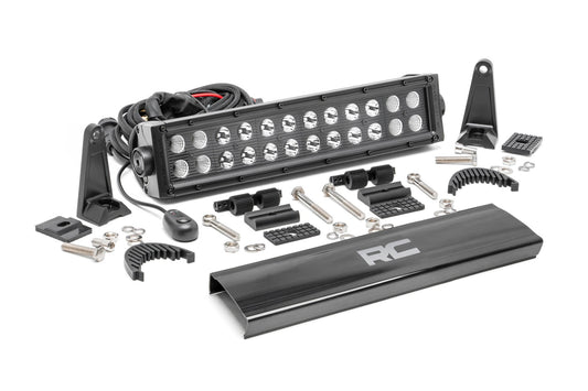 Rough Country 12 Inch Black Series Dual Row LED Light Bar - main view
