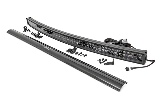 Rough Country 54 Inch Black Series Curved Dual Row LED Light Bar - main view