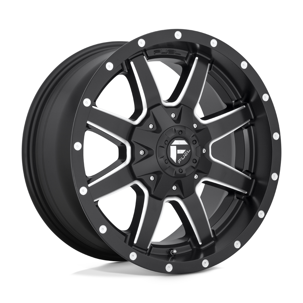 Fuel D538 Maverick Wheel Matte Black Milled