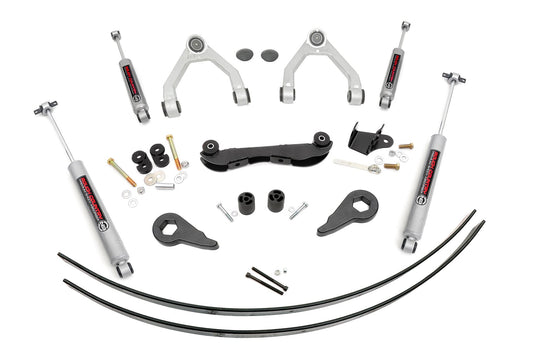 2-3 Inch Lift Kit Chevy/GMC K1500 Truck/SUV Add A Leaf (88-99)