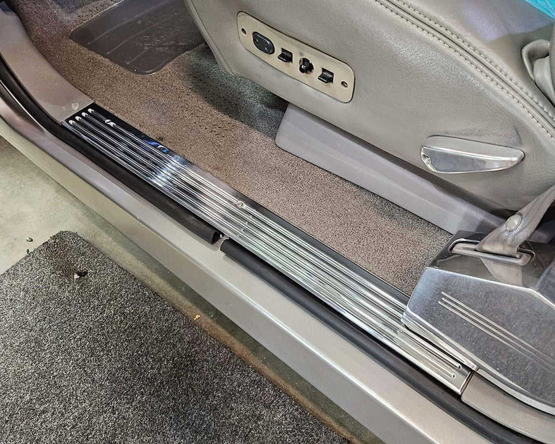 Spare Time Billet Door Sill Plates