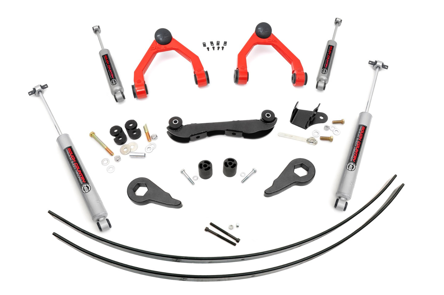 2-3 Inch Lift Kit Chevy/GMC K1500 Truck/SUV Add A Leaf (88-99)