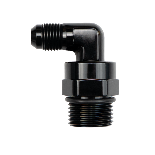 -10 AN to -10 AN ORB Swivel 90 Degree Elbow Adapter