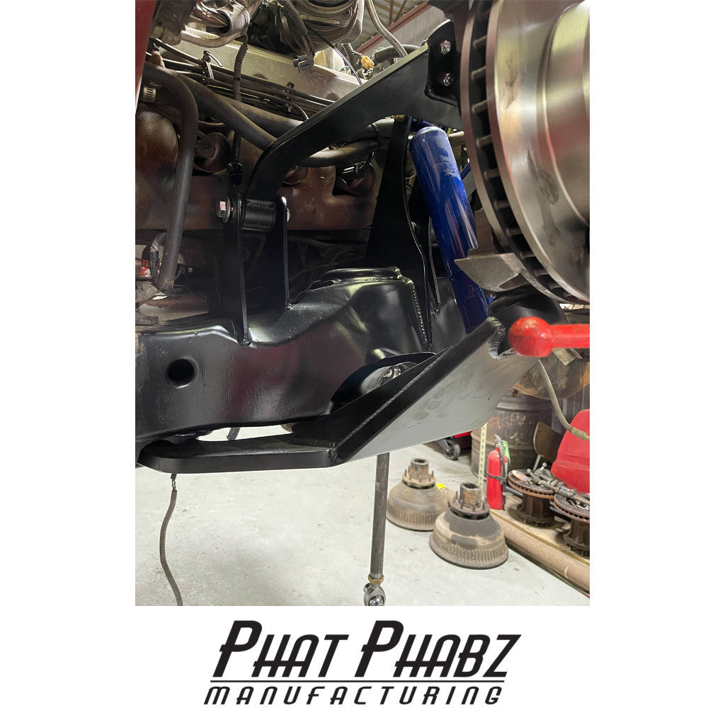 Phat Phabz Front Air Suspension Kit C3500 components