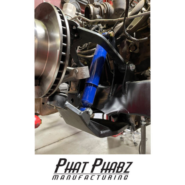 Phat Phabz Front Air Suspension Kit C3500 installed
