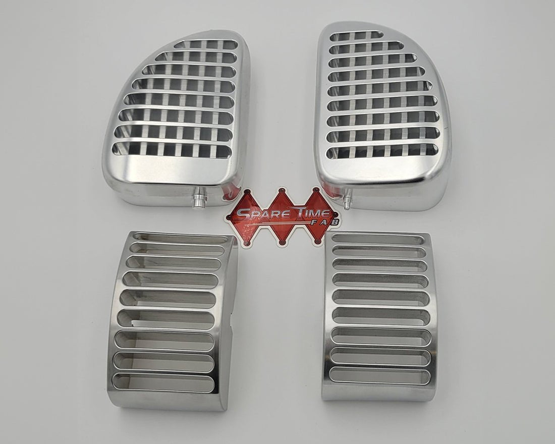 Billet aluminum dash vent set for 1995-1998 Chevy GMC OBS truck
