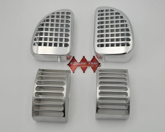 Billet aluminum dash vent set for 1995-1998 Chevy GMC OBS truck