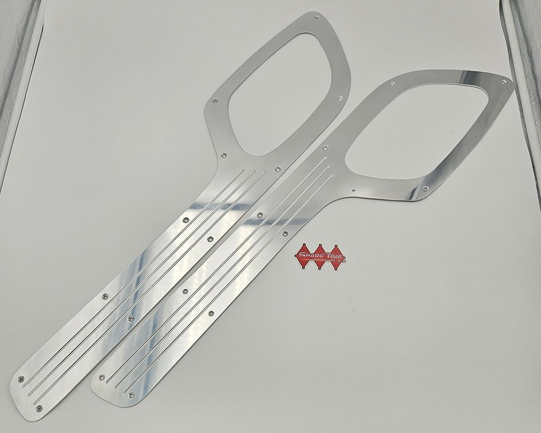 Spare Time Billet Chevy GMC 1995-1998 Billet Door Trim (Pair)