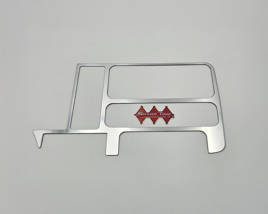 Billet radio trim for 1995-1998 Chevy GMC OBS truck