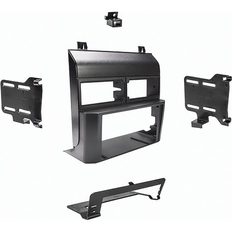 1988-94 Chevrolet Silverado, GMC Sierra, 1992-94 Blazer/Yukon Radio Mounting Bracket Multi Kit - Double DIN, 4 Inch Tall Radio