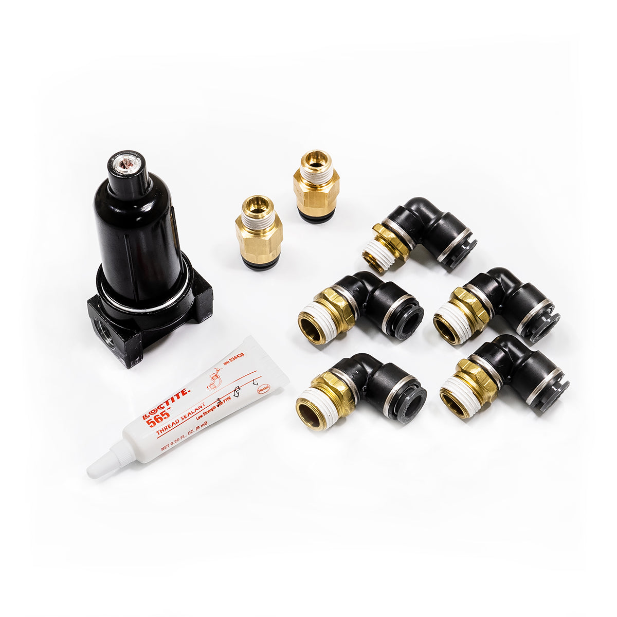 AccuAir Plumbing Kit contents