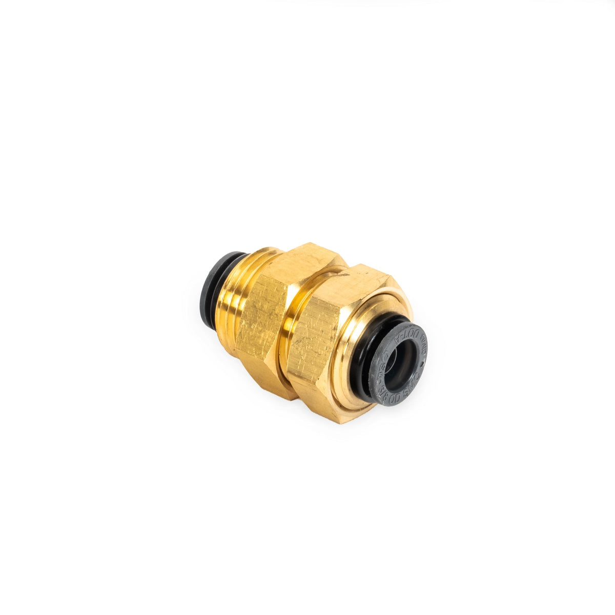 Accuair 3/8in DOT/PTC - 3/8in DOT/PTC (Bulkhead)