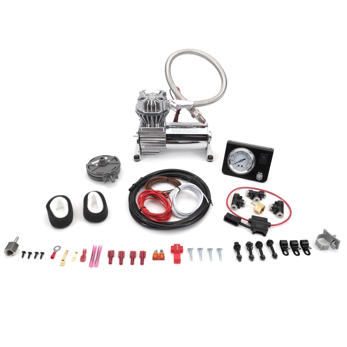 AccuAir Manual Helper Air Compressor detail