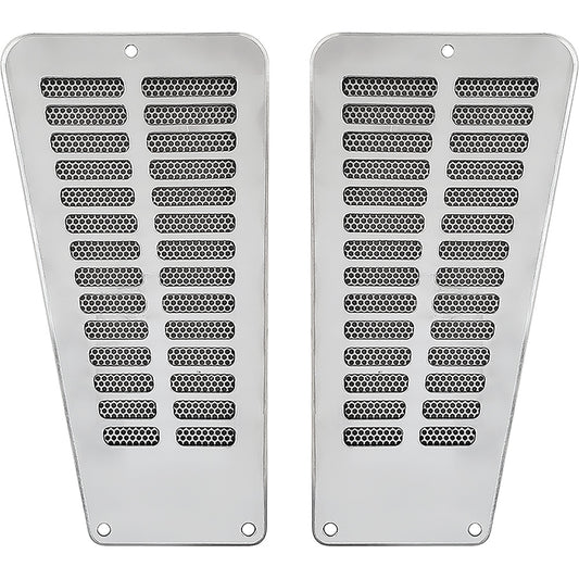 All American Billet 1988-98 OBS Truck/92-98 SUV Door Jamb Vents - Machined Finish (AB88980)