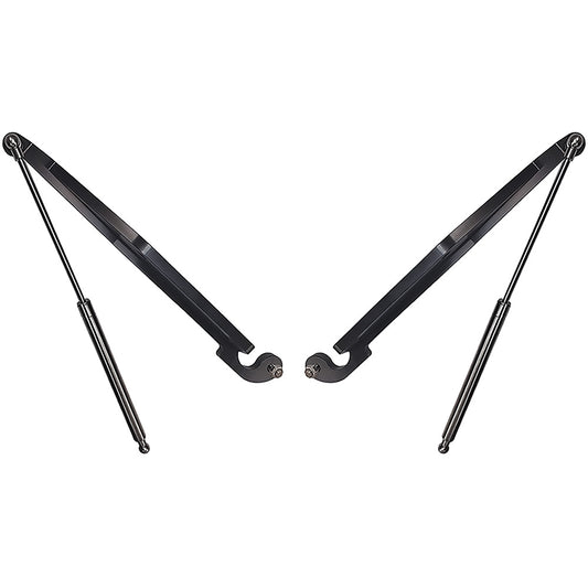 All American Billet 1988-98 OBS Truck/92-98 SUV Aluminum Hood Hinges - Black Finish (AB88981B)